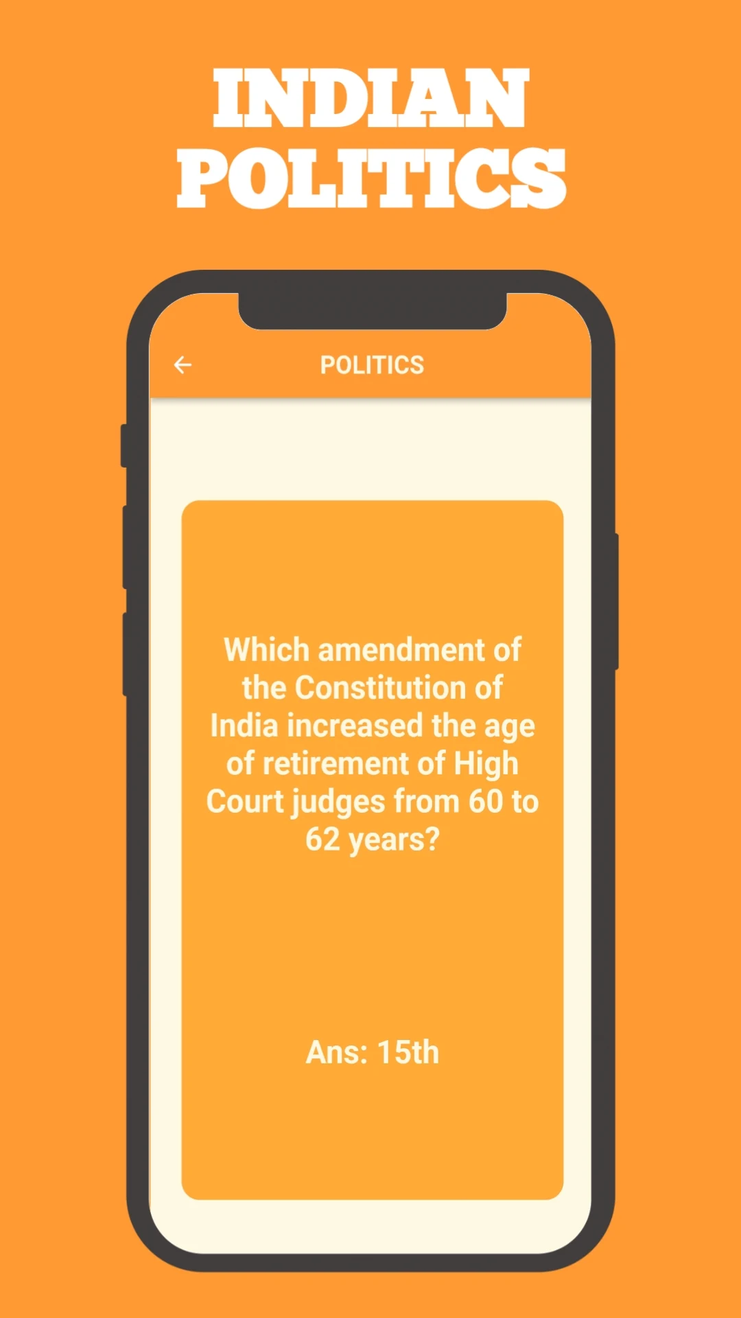 India GK Quiz In English screenshot