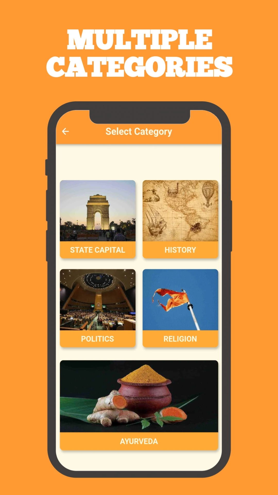 India GK Quiz In English screenshot